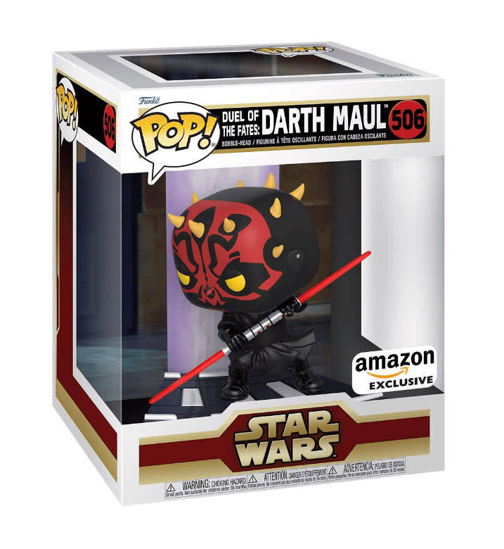 DARTH MAUL!!STAR WARS!!FUNKO POP!! AMAZON EXCLUSIVE!!