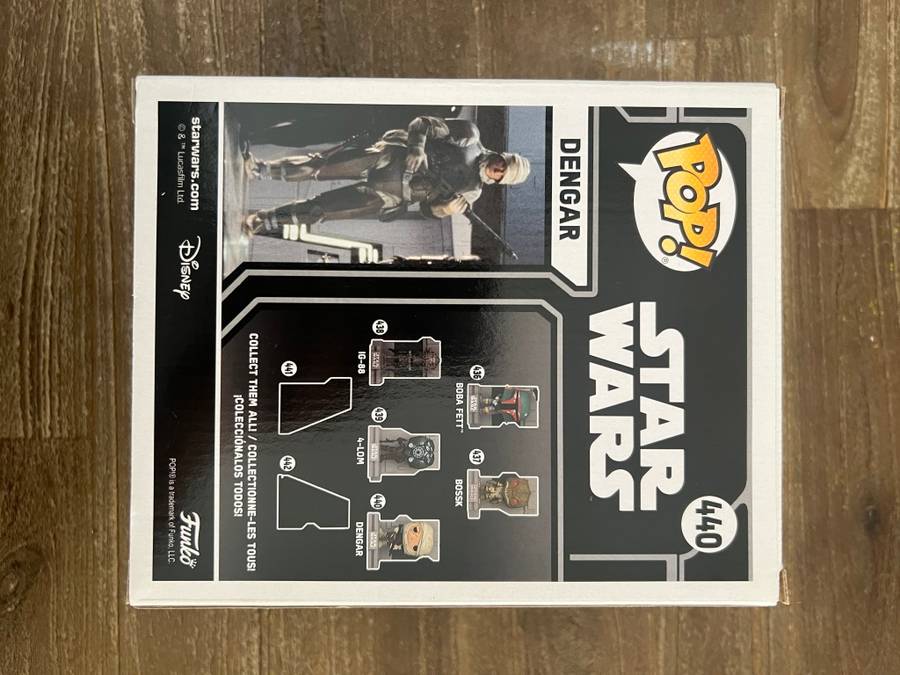 DENGAR!!STAR WARS!!FUNKO POP!!DELUXE!! GAMESTOP EXCLUSIVE!!