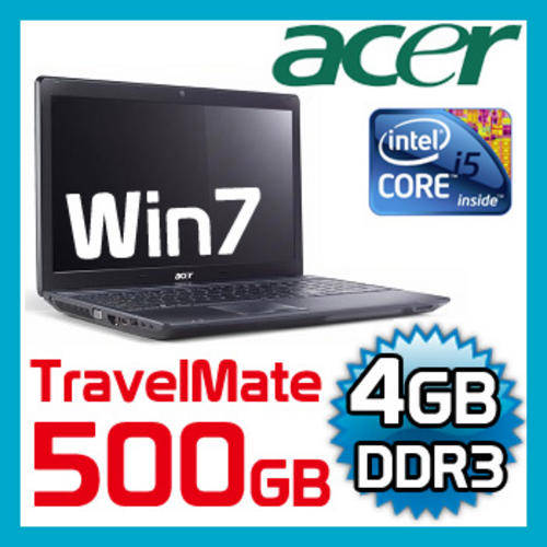 Acer Travelmate 5740G#Core i5-450M#15.6#3G#Windows 7 Pro#Warranty