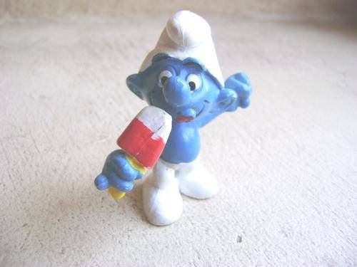 VINTAGE 1979 PEYO SCHLEIGH ICE LOLLY SMURF