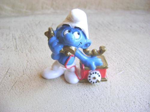 VINTAGE 1980 PEYO SCHLEIGH GERMANY TELEPHONE SMURF