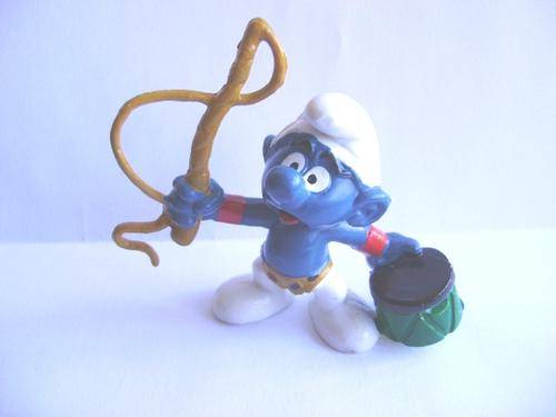VINTAGE 1979 PEYO SCHLEIGH LION TAMER SMURF