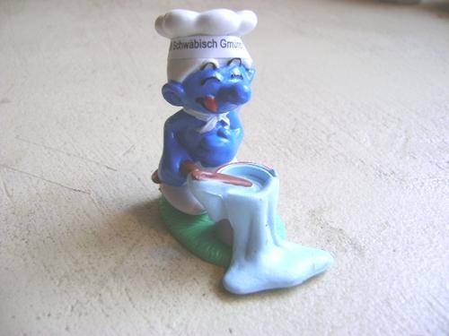PEYO SCHLEICH CHEF OVERCOOKING SMURF