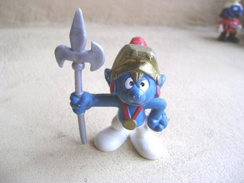VINTAGE 1979  PEYO SCHLEIGH HK HALBERDIER SMURF