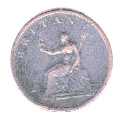 1806 GEORGE 111 BRITISH HALF PENNY