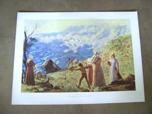 1938 AFRICANA GROOT TREK! RARE PIET RETIEF TREK BLYVOORUITZIGHT NATAL