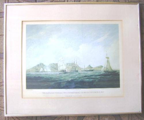 LIMITED 30/600 THE CASTLE SALUTING SIR HENRY POTTINGER C 1847, THE WILLIAM FEHR ART COLLECTION