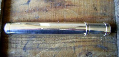 VINTAGE SILVER PLATED COURVOISER CIGAR HOLDER