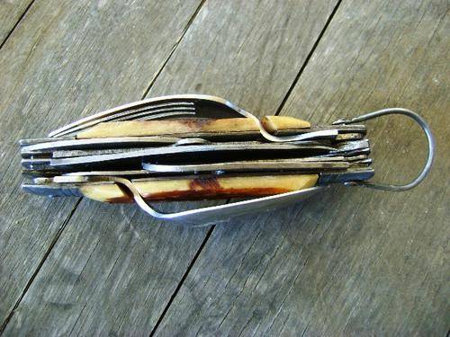1940-50'S JAPANESE HOBO MILITARY/ BOYSCOUT UTILITY POCKET KNIFE