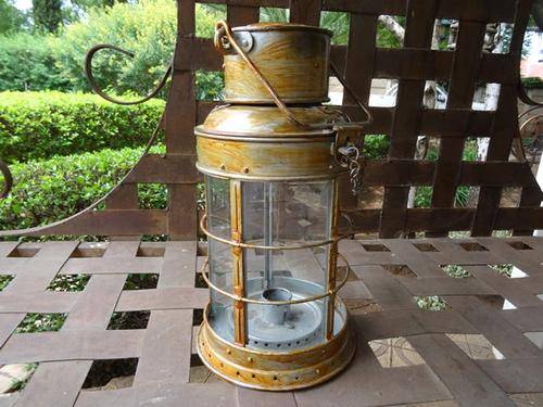 VINTAGE CANDLE LANTERN