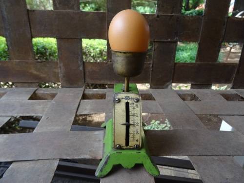 VINTAGE SALTER'S EGG SCALE