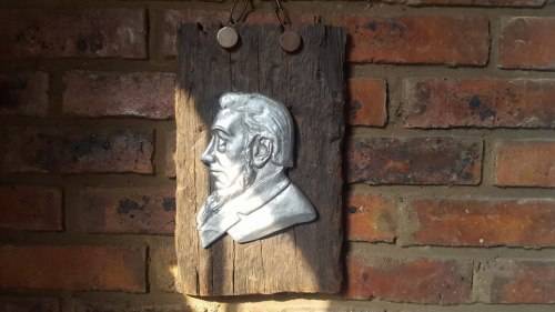 ANTIQUE PAUL KRUGER MOUNTED PLAQUE