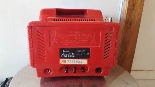 VINTAGE COCA-COLA RADIO/ TV
