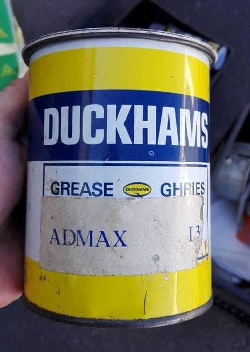 VINTAGE DUCKHAM'S GREASE TIN