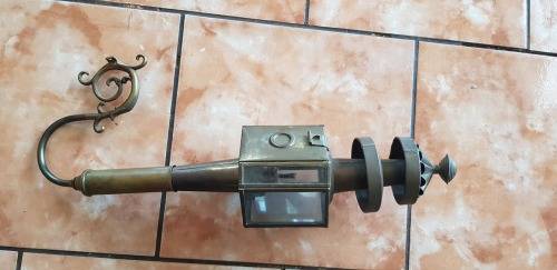 VINTAGE BRASS COACH LANTERN 500 MM