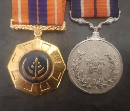 PRO PATRIA AND GENERAL SERVICE MEDAL