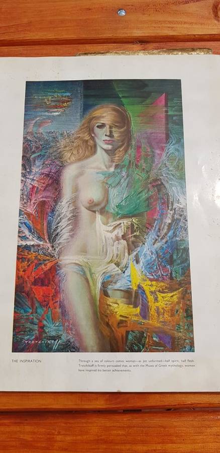 1969 TRETCHIKOFF SIGNED TABLE BOOK