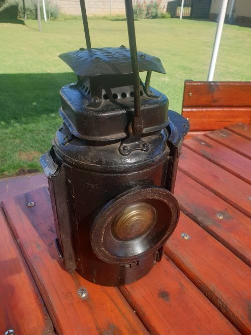VINTAGE ADLAKE RAILWAY LANTERN