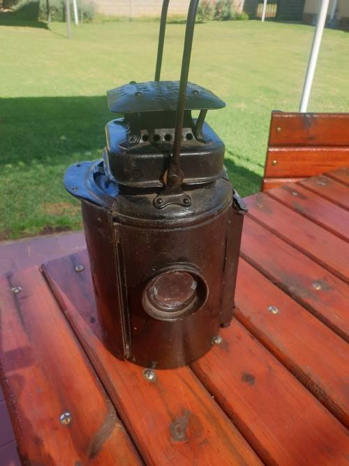 VINTAGE ADLAKE RAILWAY LANTERN