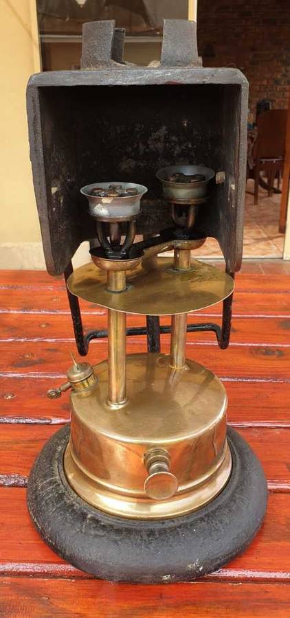 VERY RARE 1938 AB PRIMUS NO 741 WITH CAST IRON FURNACE STAND