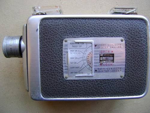 KODAK BROWNIE 8MM FIRST TYPE SINGLE LENS