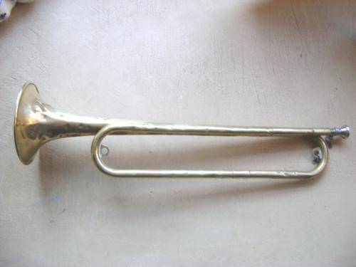 VINTAGE BRASS LONG BUGLE