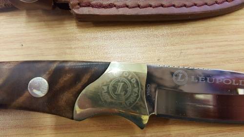 Leupoldt hunting knife