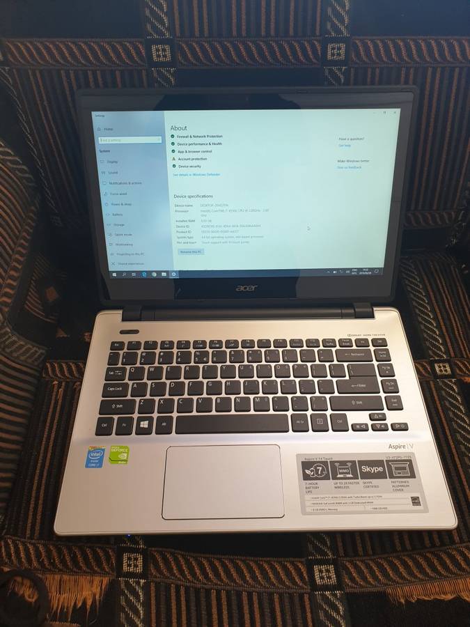Acer Aspire V14 Touch | Core i7 4510U | 8GB Ram | 1000GB Hard Drive | Nvidia GeForce 840M 2GB GPU