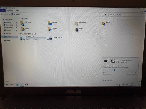 **Asus X551C -  15.6inch ,1000GB HDD ,4GB RAM ,Windows 10 Home Single Language x64