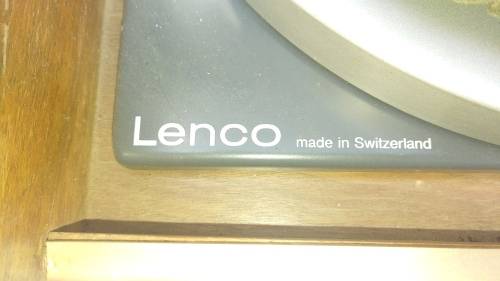 Lenco Vinal antique turn table.