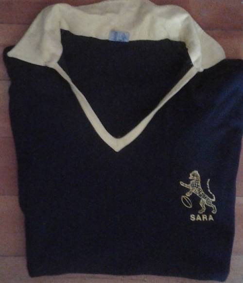 South African Rugby Association (SARA) Shirt RUGBY MEMORABILIA SALE, LOW RESERVE