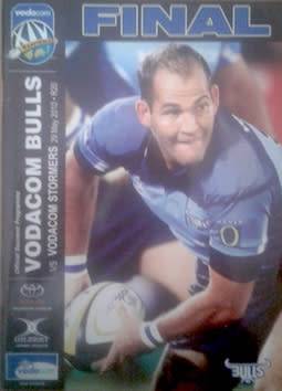 Bulls vs Stormers, 29 May 2010, Super 14 Final Rugby Programme