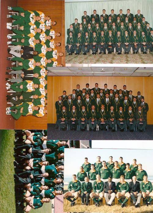 13 Photos of Springbok teams
