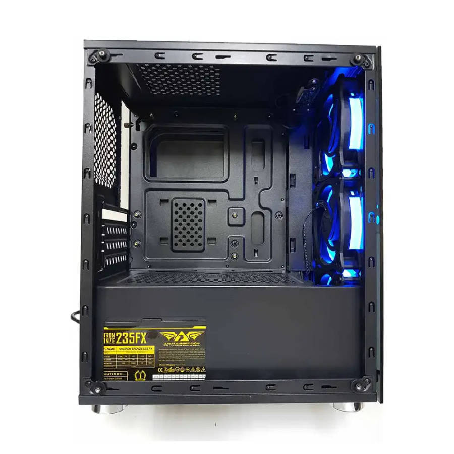 Armaggeddon Nimitz TR1100 MicroATX Case with Voltron Bronze 235FX PSU