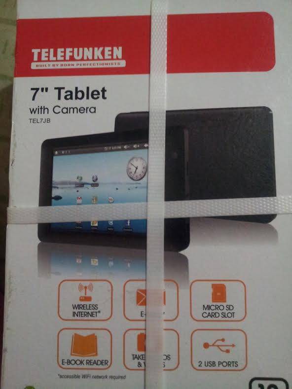 TELEFUNKEN 7" TABLET WITH CAMERA