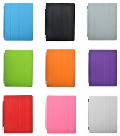PU Leather Smart Cover for iPad 2/3 (AVAILABLE IN 9 COLORS!!!) ***FREE SHIPPING***