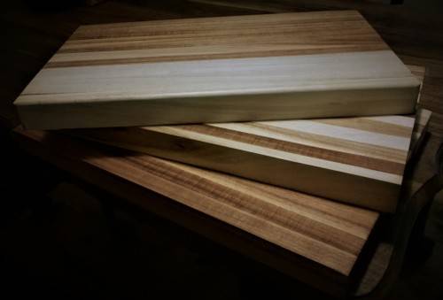 Kitchen WOODEN CHOPPING BOARD - Handcrafted from Knysna Blackwood