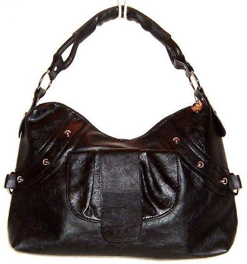 UTILITY HOBO - READY FOR AUTUMN ! - " Colour Black "