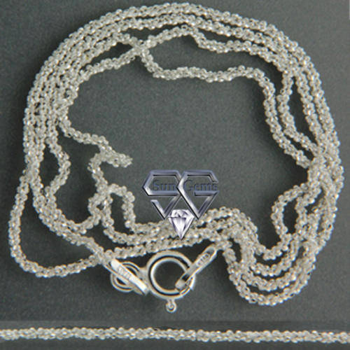 Solid 925 Sterling Silver chain 49cm long + 2.20g