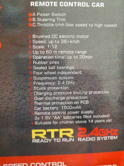 RC High Quality Off and off road