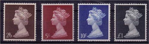 GB QE II high values set SG 787 -790 MNH