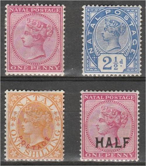 NATAL QV  4 early defns  SACC 94a, 104, 106 & 108  MM