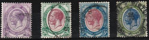 Union  4 good Kings Heads SACC 12-15 fine used