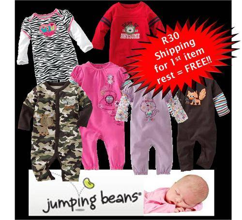 Jumping Beans Unique brand new baby bodysuit.