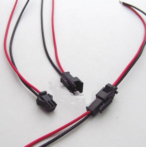JST SM connector plug and matching JST SM receptacle connectors  perfect for LED strips & CCTV