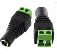 2.1mm Small Female plug Adapter Terminal wire connectors for CCTV / LED & wire * Local Stock