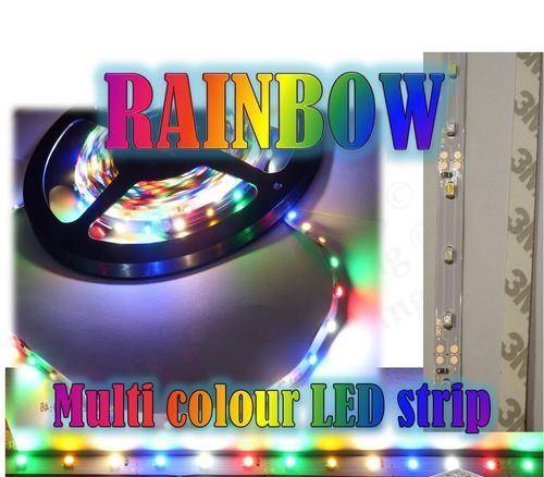 SPECIAL  Rainbow Muti colour 24 Watts*300 Ultra bright glowy LEDs - PRICE/5M