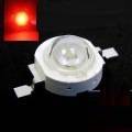 3W Aqua RED LED chip - 620-640nm - Perfect for Grow light  & reefkeeping