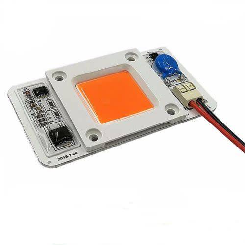 Improved 50W LED Full Spectrum Plant Grow Light 300-840nm DIY Chip AC220V  * Local stock