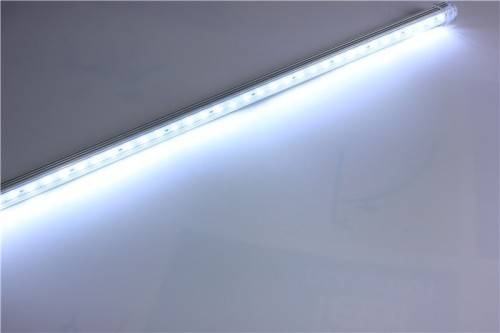 1000mm 5630smd Cool White LED strip with switch and crocodile clips